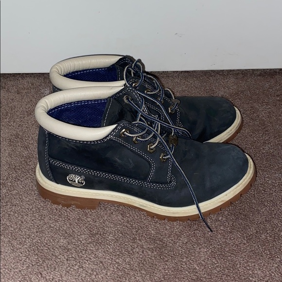 Blue Timberlands - Picture 2 of 4